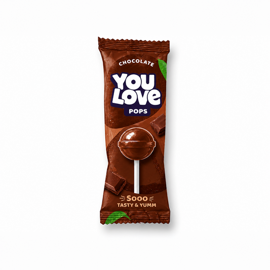 CHOCOLATE POP - CHOCOLATE FLAVOURED LOLLIPOP