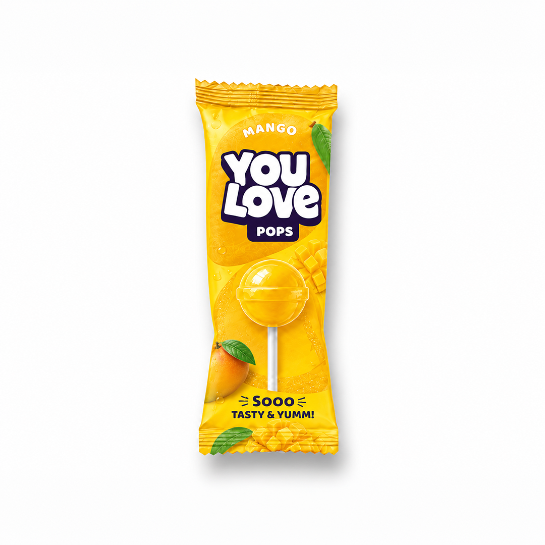 MANGO POP - MANGO FLAVOURED LOLLIPOP