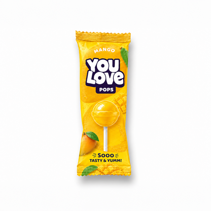 MANGO POP - MANGO FLAVOURED LOLLIPOP