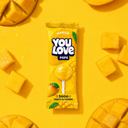 MANGO POP - MANGO FLAVOURED LOLLIPOP
